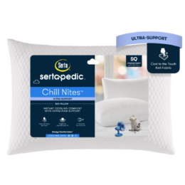 Walmart Deals | Sertapedic Chill Nites Cooling Ultra-Support Bed Pillow $6.88 (reg. $12.88)