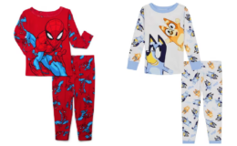 Walmart Deals | Character Toddler Long Sleeve Top and Pants Pajama Sets $5 (reg. $9.98)