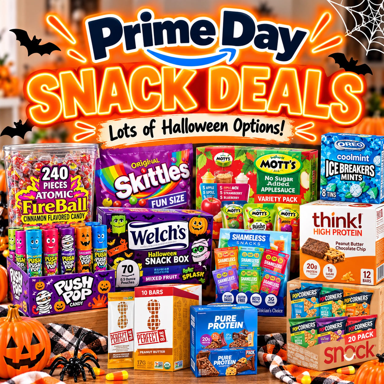 Amazon Prime Deal | HUGE SNACK DEALS RIGHT NOW – Perfect for Halloween ...