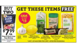 Shrimp Scampi Meal Deal at Stop & Shop | Buy 2 packs of Shrimp, get 6 FREE Ingredients!
