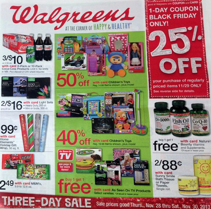 Walgreens Black Friday 2025