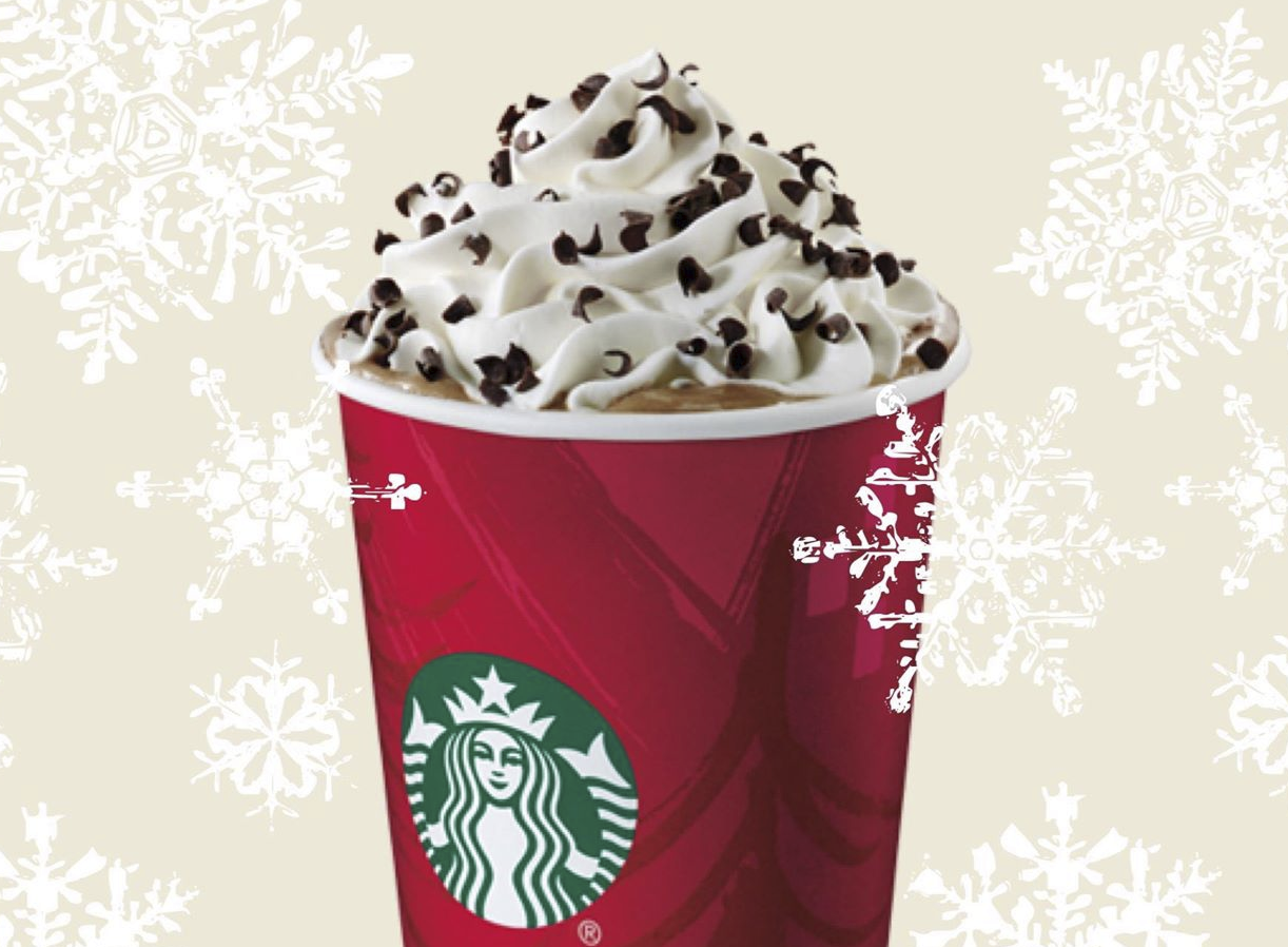 To celebrate the Holidays get any size Peppermint Mocha, for half off Satur...
