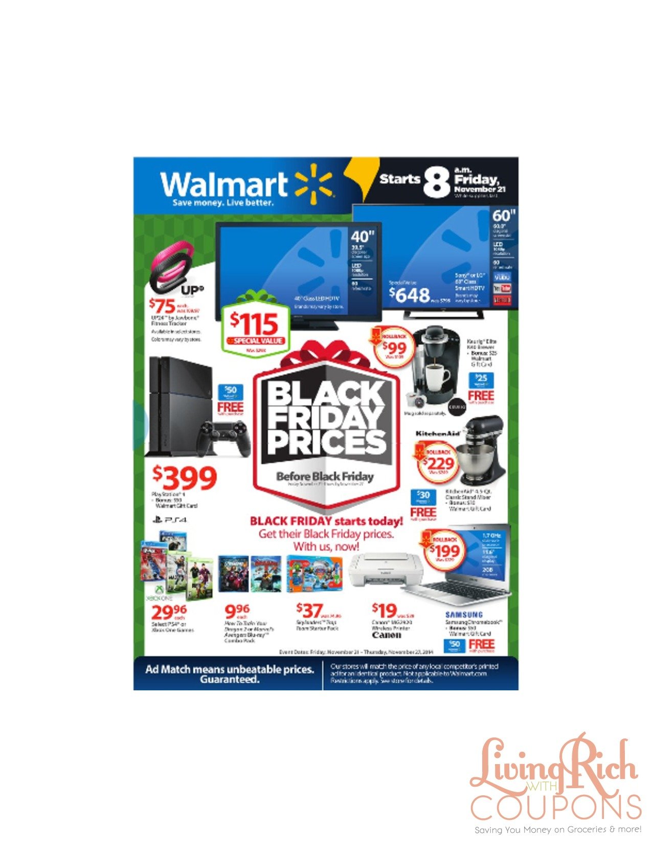 Walmart Black Friday 2014 - Black Friday Ads -Living Rich With Coupons®