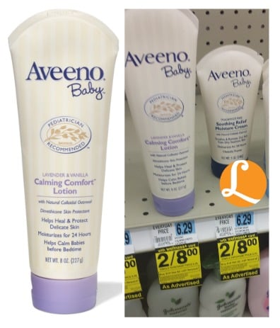 Aveeno Baby Lotion Only $0.60 at Rite Aid! | Living Rich With Coupons®