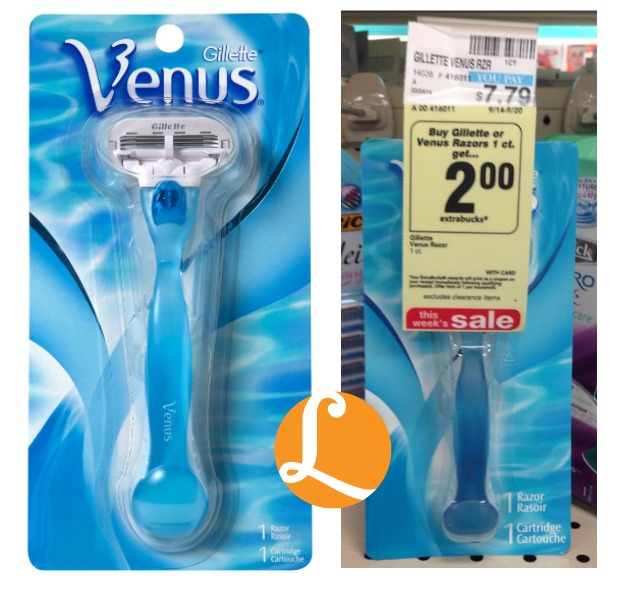 Gillette Venus Razor as Low as 1.49 at CVS Living Rich With Coupons®