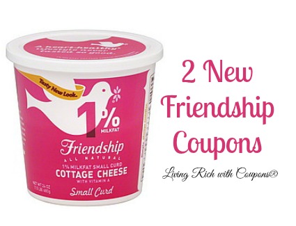 Friendship Coupons 1 10 In Friendship Cottage Cheese Coupons