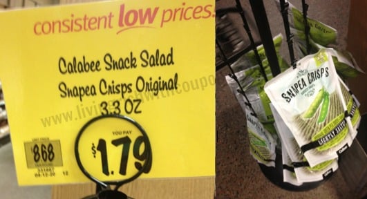 Harvest Snaps Coupon BOGO Free 0 75 At Walmart More Deals 