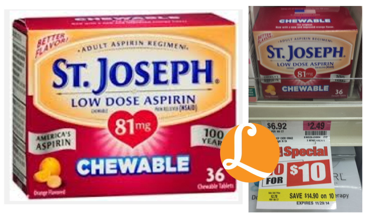 FREE St. Joseph Low Dose Aspirin at Weis Markets! | Living Rich With ...