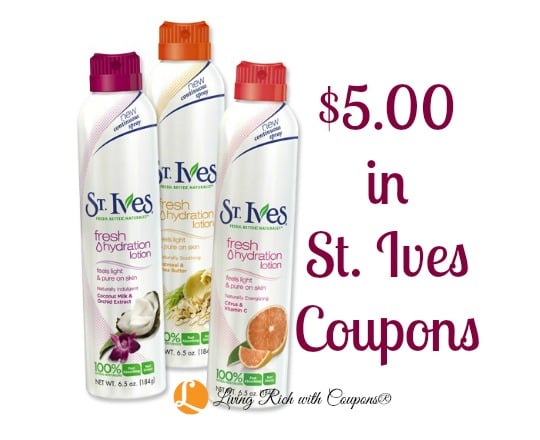 $5 in New St. Ives Coupons – Only $0.99 at ShopRite + More Deals ...
