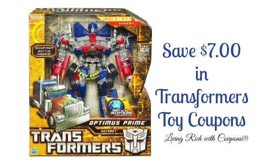 2 New Transformers Toy Coupons – Save $7 + Deals at Target &amp; Walmart ...